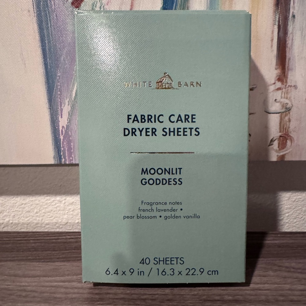 Moonlit Goddess Dryer Sheets